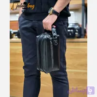 کیف دستی و دوشی مردانه شوزبگ چرم وارداتی درجه یک