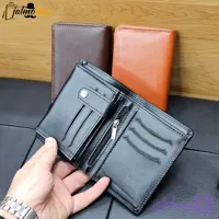 کیف پول جیبی چرم طبیعی گاوی دوخت تمیز با جای اسکناس و جاکارتی (کد RPC4U)