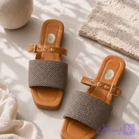 صندل زنانه مینیمال آویسا رنگ طوسی (کد YQL1G)