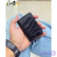 جاکارتی چرم طبیعی دکمه دار (کد FGAOH)