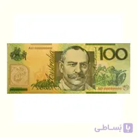 اسکناس ۱۰۰ دلار استرالیا با روکش طلایی
