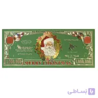 اسکناس 1 میلیون دلار طرح کریسمس