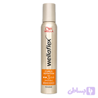 موس حالت‌دهنده موهای فر ولا Wellaflex Curls Definition شماره 3 حجم 200 میل