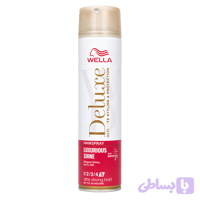 اسپری فیکس و براق‌کننده مو ولا دلوکس Luxurious Shine شماره 5 حجم 250 میل