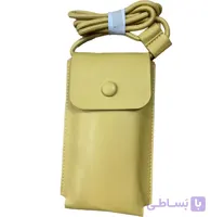 کیف موبایل و کارت برند accessories زرد