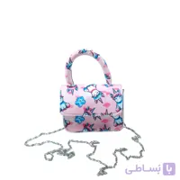 کیف دوشی-زنجیری مخمل ساسویه مدل تینا (کد 572)