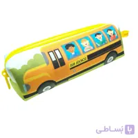 جامدادی تک‌زیپ مخمل ساسویه مدل سرویس مدرسه (کد 3127)