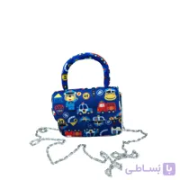 کیف دوشی-زنجیری مخمل ساسویه مدل تینا (کد 583)