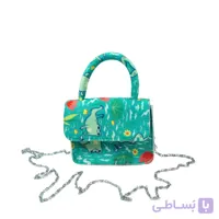 کیف دوشی-زنجیری مخمل ساسویه مدل تینا (کد 578)