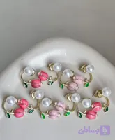 گوشواره طرح لاله 🌷