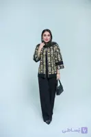 کت مجلسی لینن زنانه سوزن دوزی کد 103