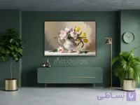 تابلو گلدان گل 2