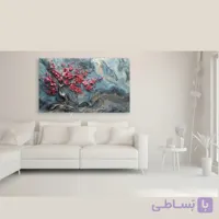 تابلو گل صورتی ۲