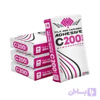 چسب کاشی و سرامیک C200 | سی دویست | 20 کیلوگرم | چسب پودری