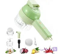 خردکن شارژی چندکاره Food Chopper | خردکن، اسلایسر و برس شستشو