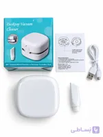 جارو شارژی دسکتاپ | مینی جارو رومیزی Desktop Vacuum Cleaner با سری باریک