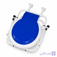توالت فرنگی دیواری با قیف ژله‌ای