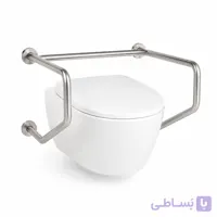 چهارچوب کمکی توالت فرنگی استیل 304
