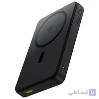 پاوربانک بی‌سیم 22.5 وات بیسوس مدل Airpow Ⅱ Qi2 Magnetic ظرفیت 10000 میلی‌آمپر ساعت