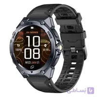 ساعت هوشمند 52 میلی متری گلوریمی مدل GX Running با بند سیلیکونی