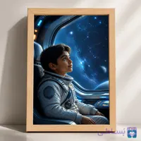 قاب کودک فضانورد آینده