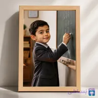 قاب کودک هنرجوی جوان
