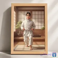قاب کودک رزمی‌کار
