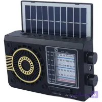 رادیو و اسپیکر بلوتوثی خورشیدی KTF-1481