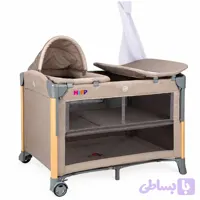 تخت و پارک بانسر دار هیپ مدل Hipp T703M