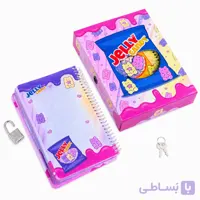 دفترچه خاطرات قفل دار سویل ، 100 برگ با جعبه کارتونی | هدیه جذاب برای کودکان و نوجوانان