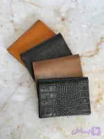کیف پول جیبی مردانه چرم طبیعی - چرم مرسا