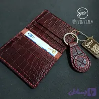 کیف جا کارتی چرم