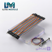 سیم جامپر نر به نر 20 سانت 20 رشته - ILIYA MODULE