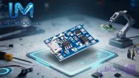 ماژول شارژر باتری لیتیومی TP4056 یک آمپر با ورودی Micro USB