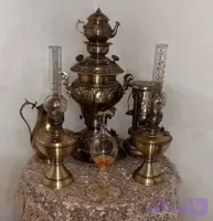 سماور زغالی 6 لیتری نامدار