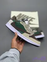 نایک جردن ۱ لو تراویس اسکات \ Nike Air Jordan 1 Low Travis Scott x کد ۱۳۰