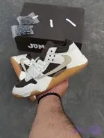 کتونی جردن جامپ‌من جک تراویس اسکات / Jordan Jumpman Jack TR Grey Black (کد LMN59)