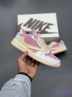 نایک جردن ۱ لو تراویس اسکات \ Nike Air Jordan 1 Low Travis Scott x کد ۱۳۰