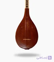 سه تار صادق عظیمی کاسه تمام معرق ( 9 گل) دسته مهر کاری با برنج استخوان طبیعی سرپنجه قنبری