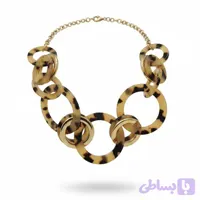 گردنبند زنانه حلقه ای پلنگی
