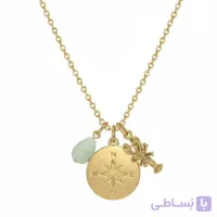 گردنبند زنانه طرح قطب نما و عقرب