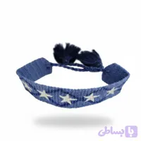دستبند زنانه نخی طرح ستاره