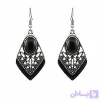 گوشواره زنانه اشک سیاه قلم