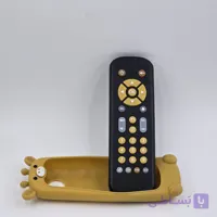 اسباب بازی ریموت کنترل آموزشی و موزیکال نوزاد مدل زرافه با کاور سیلیکونی دندانگیر