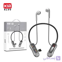 هندزفری گردنی بلوتوث KIN مدل KL-99 | Neckband Wireless با صدای قدرتمند و طراحی ارگونومیک