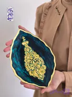 بشقاب شیشه‌ای ویترای جواهر