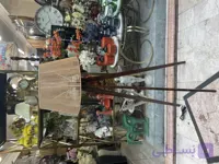 آباژور سالنی سه پایه ثابت با شیدرافیا
