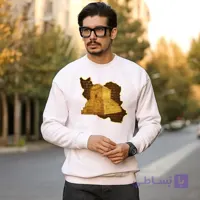 دورس سه نخ پنبه گرم بالا سنگین طرح یوز ایرانی