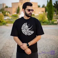 تیشرت مردانه نخ پنبه طرح دنیا همه هیچ – کد 02
