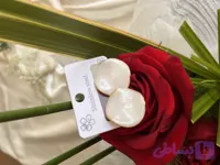 گوشواره میناکاری صدفی (کد 9D4JU)